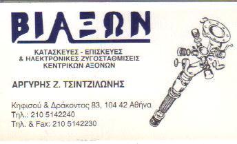 ΒΙΑΞΩΝ ΜΗΧΑΝΟΥΡΓΕΙΟ ΚΕΝΤΡΙΚΟΙ ΑΞΟΝΕΣ ΚΟΛΩΝΟΣ